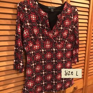 Pretty INC Blouse, Size: L